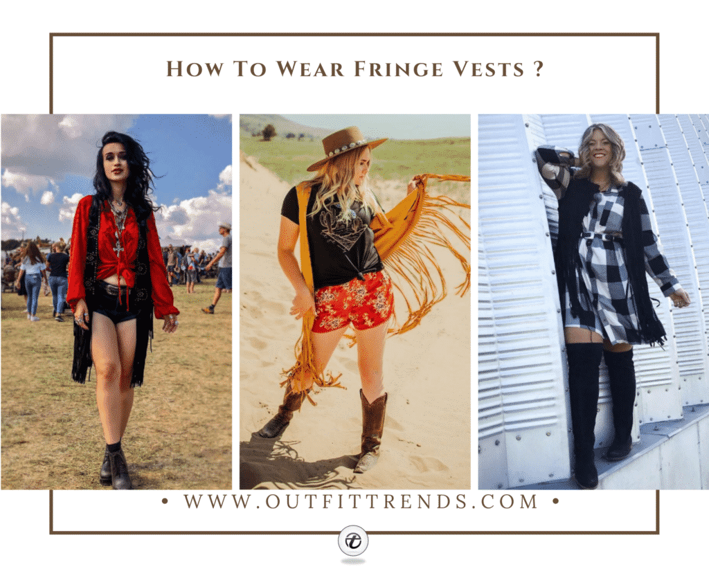 how to wear fringe vests