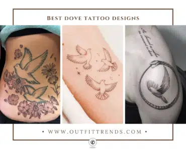 21 Cute Dove Tattoo Designs with Meanings