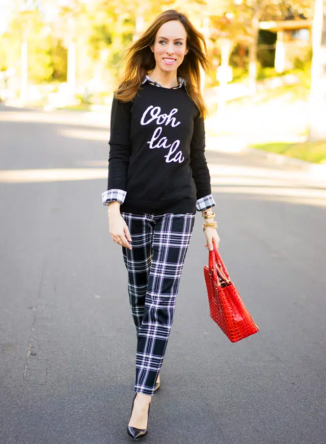 Plaid Leggings