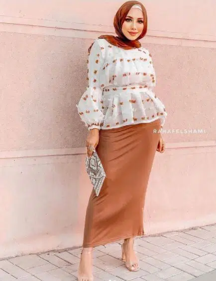 Long Pencil Skirt