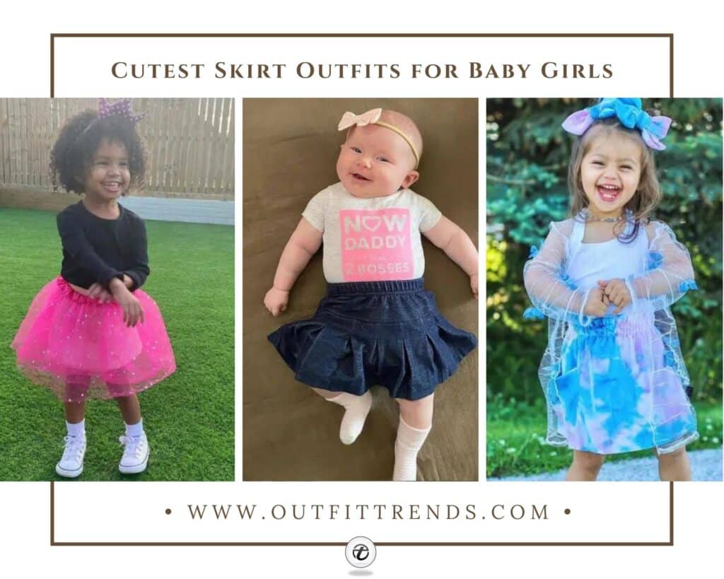 baby skirt outfits and ideas