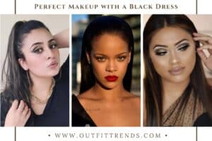 #18 Black Dress Makeup Ideas & Hairstyling Tips for Chic Look