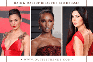 23 Red Dress Makeup Ideas & Hairstyling Tips for Perfect Look
