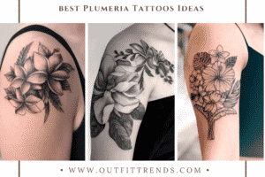 20 Best Plumeria Tattoos Designs 2023