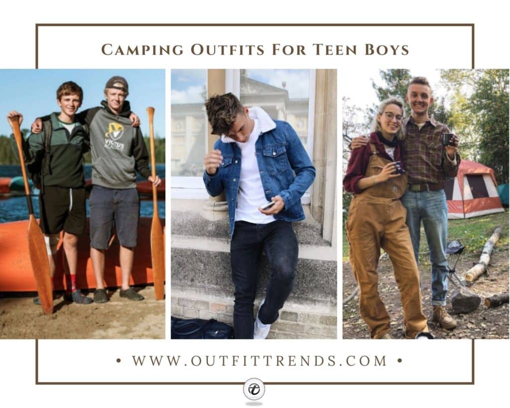 camping outfits for teen boys