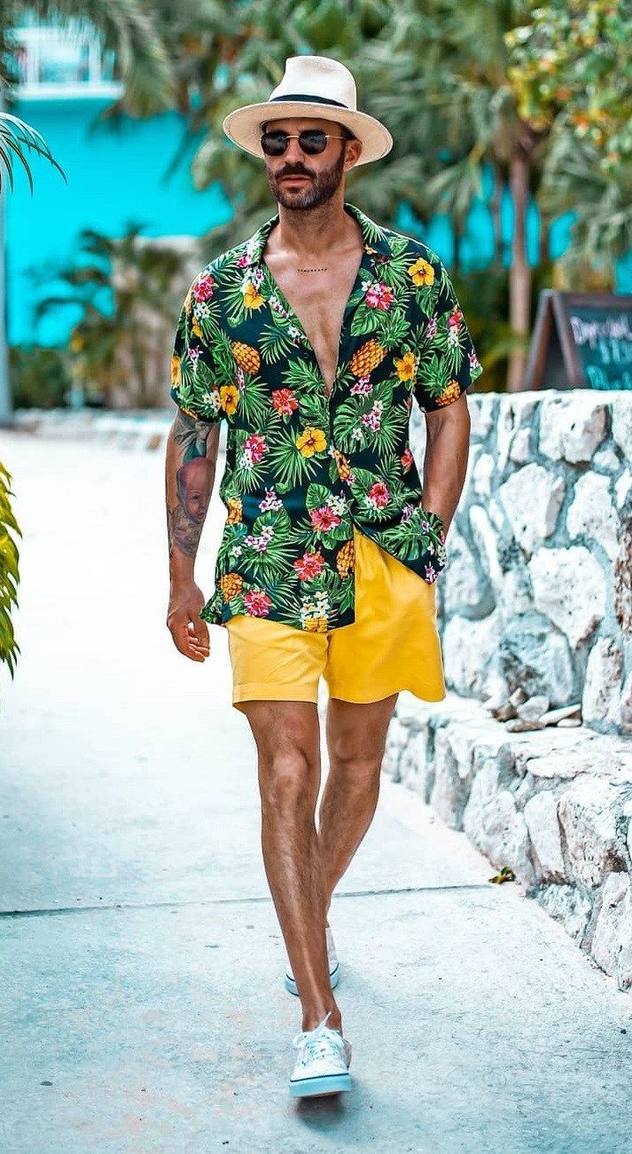 water park outfits for men