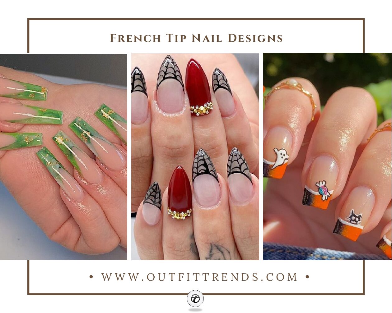 25 Cool French Tips Nail Designs