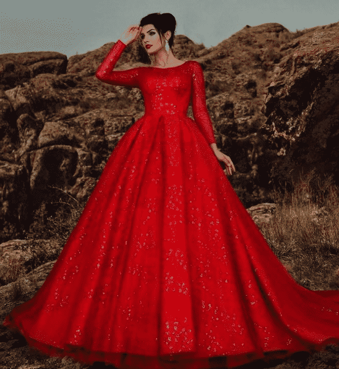 Top 100 most beautiful Red dresses list