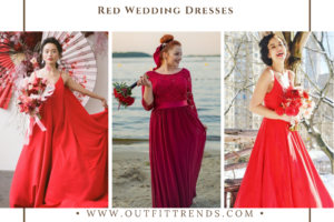 Red Wedding Dresses – 20 Best Red Bridal Party Dresses 2022