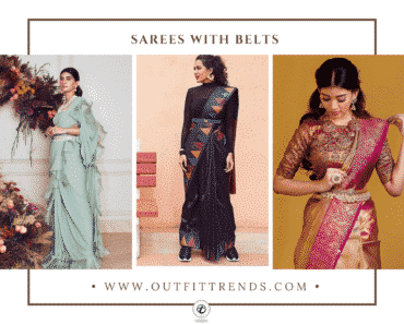 How to Wear Sarees With Belts – 30 Tips And Tutorial