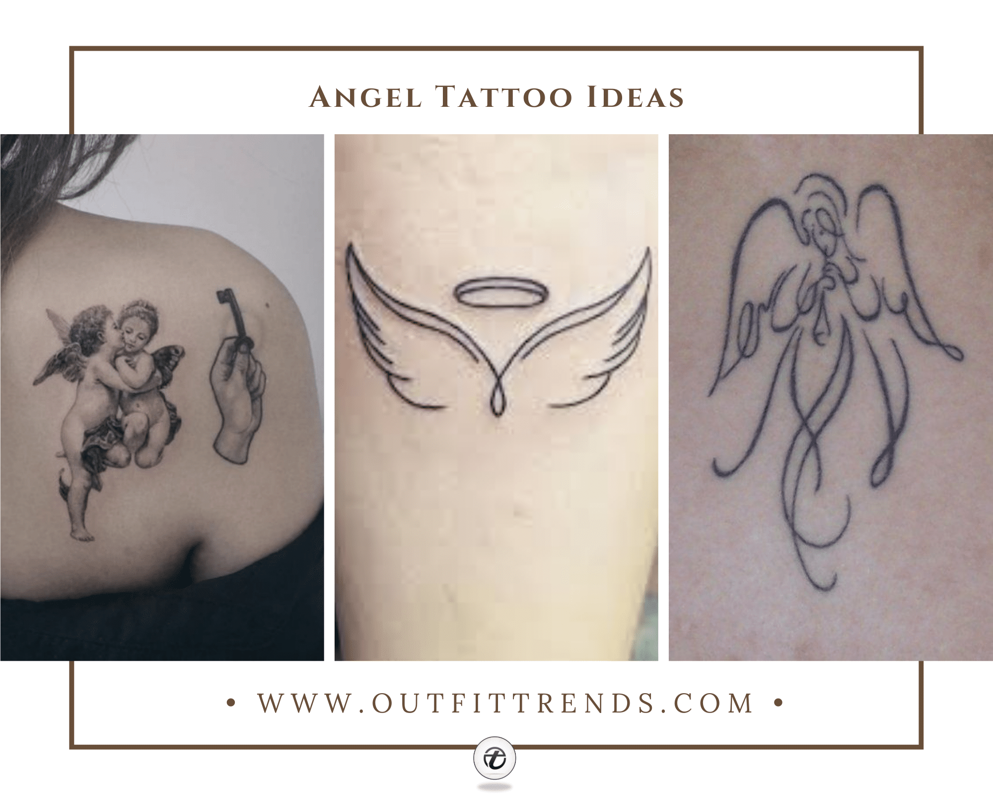 что означает татуировка ангелы на плечах