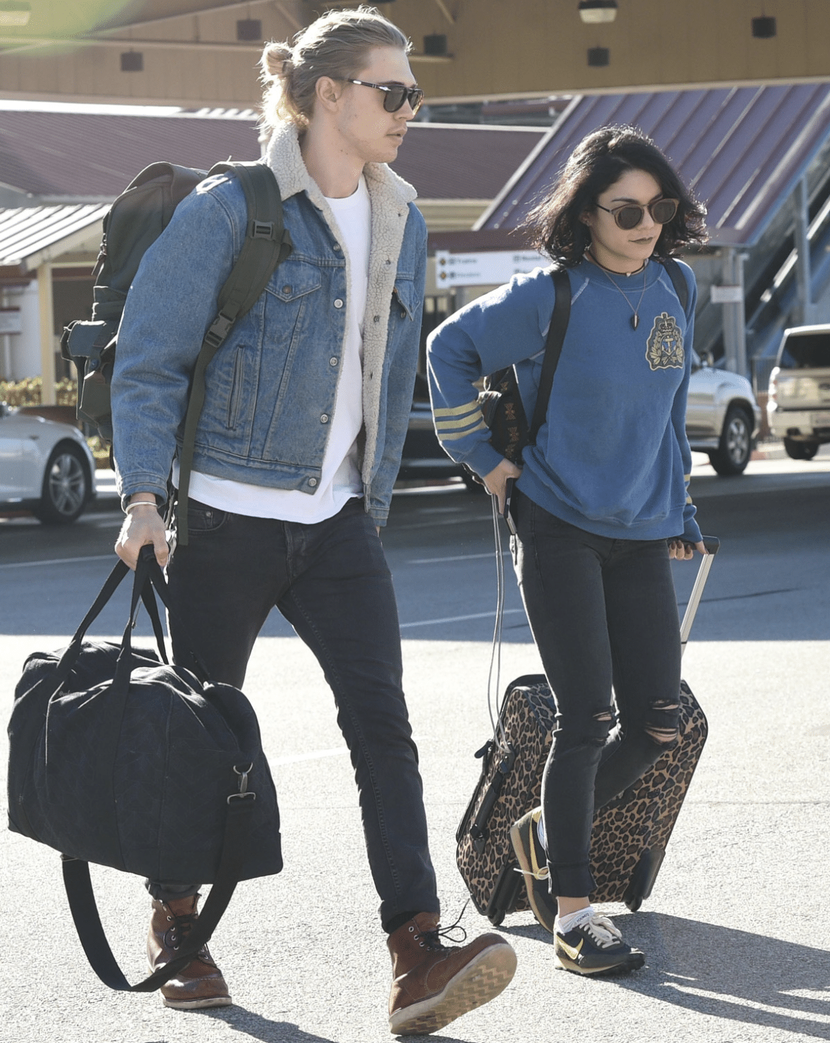 Casual Couple Airport Outfit