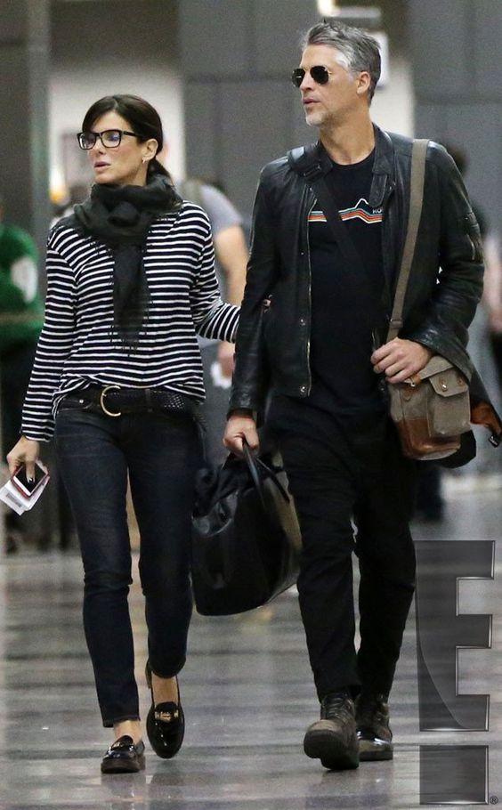 Fall Couple Airport Outfit