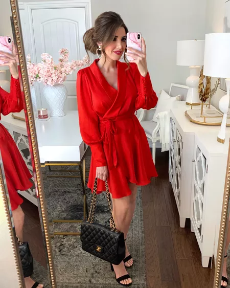 How To Style a Wrap Dress