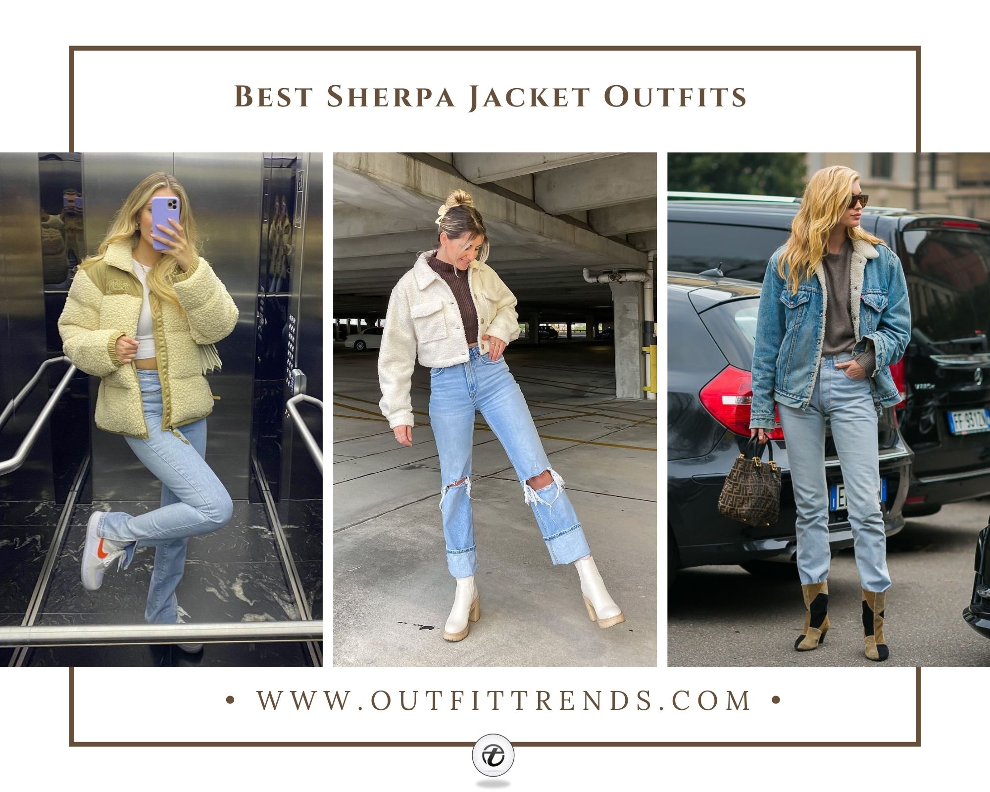 How To Wear Sherpa Jackets – 23 Outfit Ideas