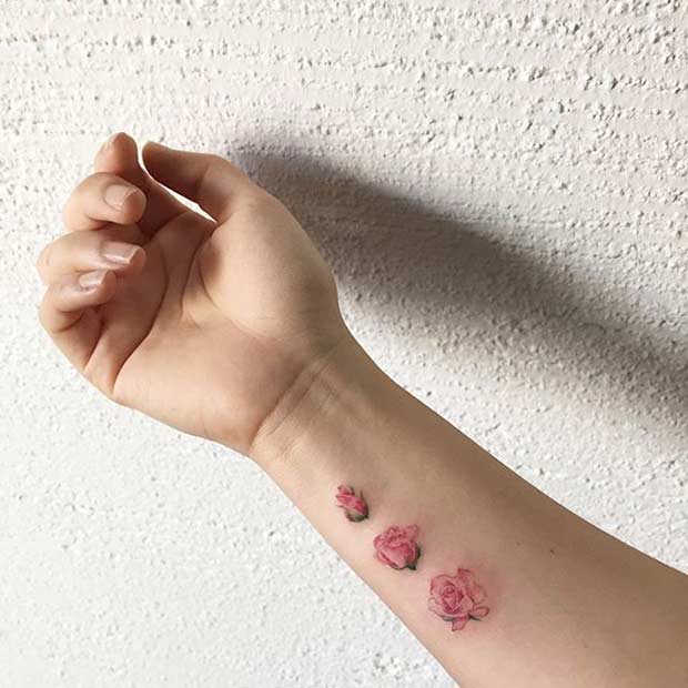 20 Cute Rose Tattoo Ideas with Meanings