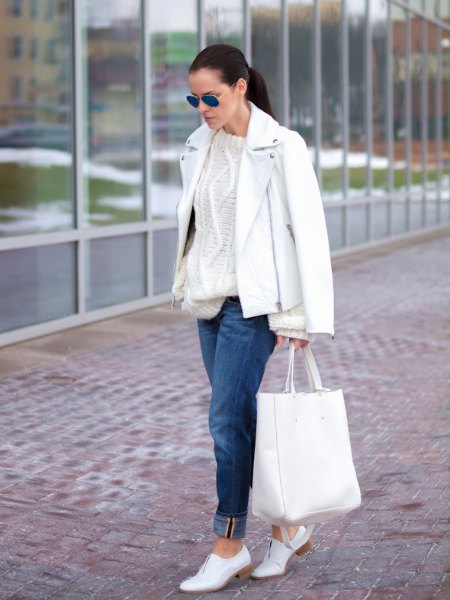 white-leather-jacket-outfits