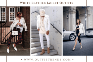 20 White Leather Jacket Outfits Ideas for 2022