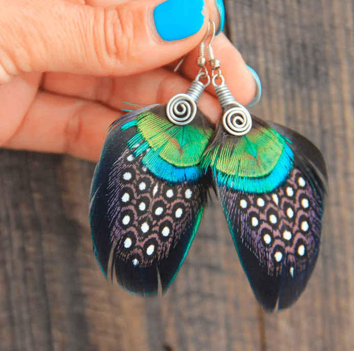 20 Most Amazing Feather Earrings for this Season