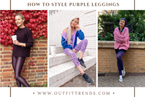 How To Style Purple Leggings  21 Outfits With Purple Leggings