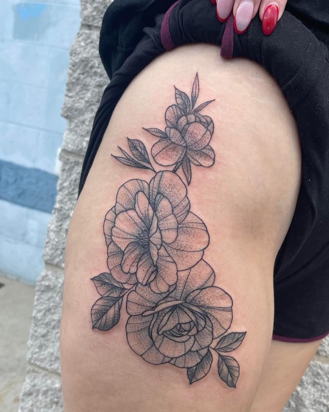Hibiscus Flower Tattoo On Leg  Tattoo Designs Tattoo Pictures