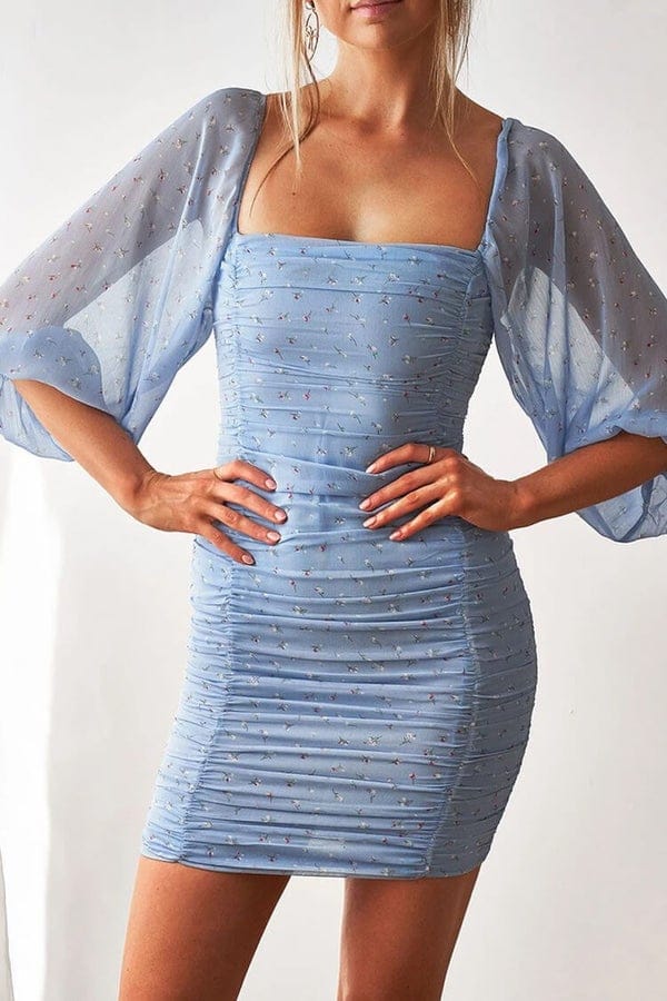 20 Ideas On How To Wear Blue Bodycon Dress Outfits
