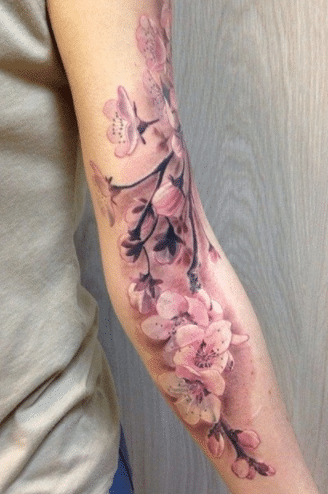 meaningful flower tattoos