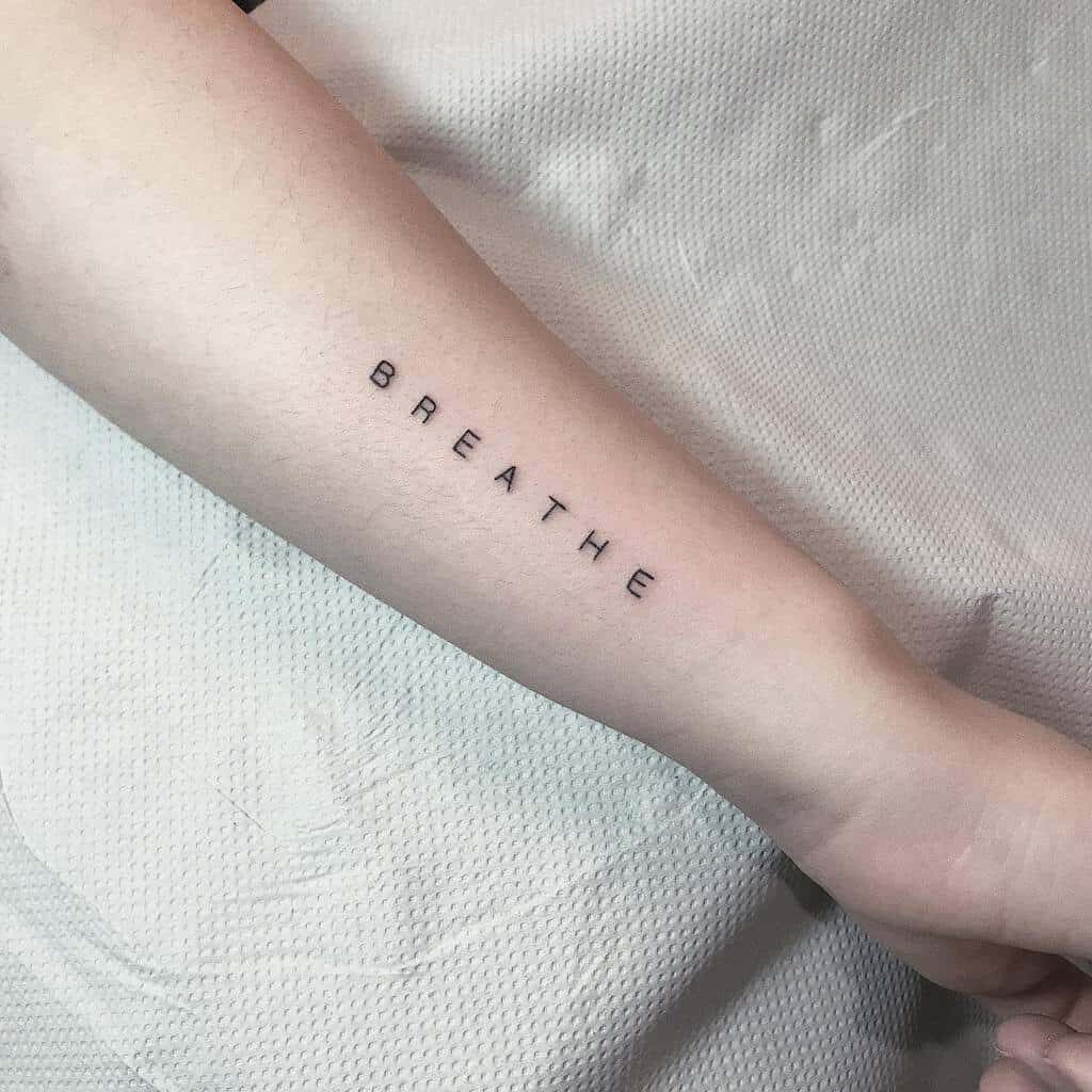 one word tattoo