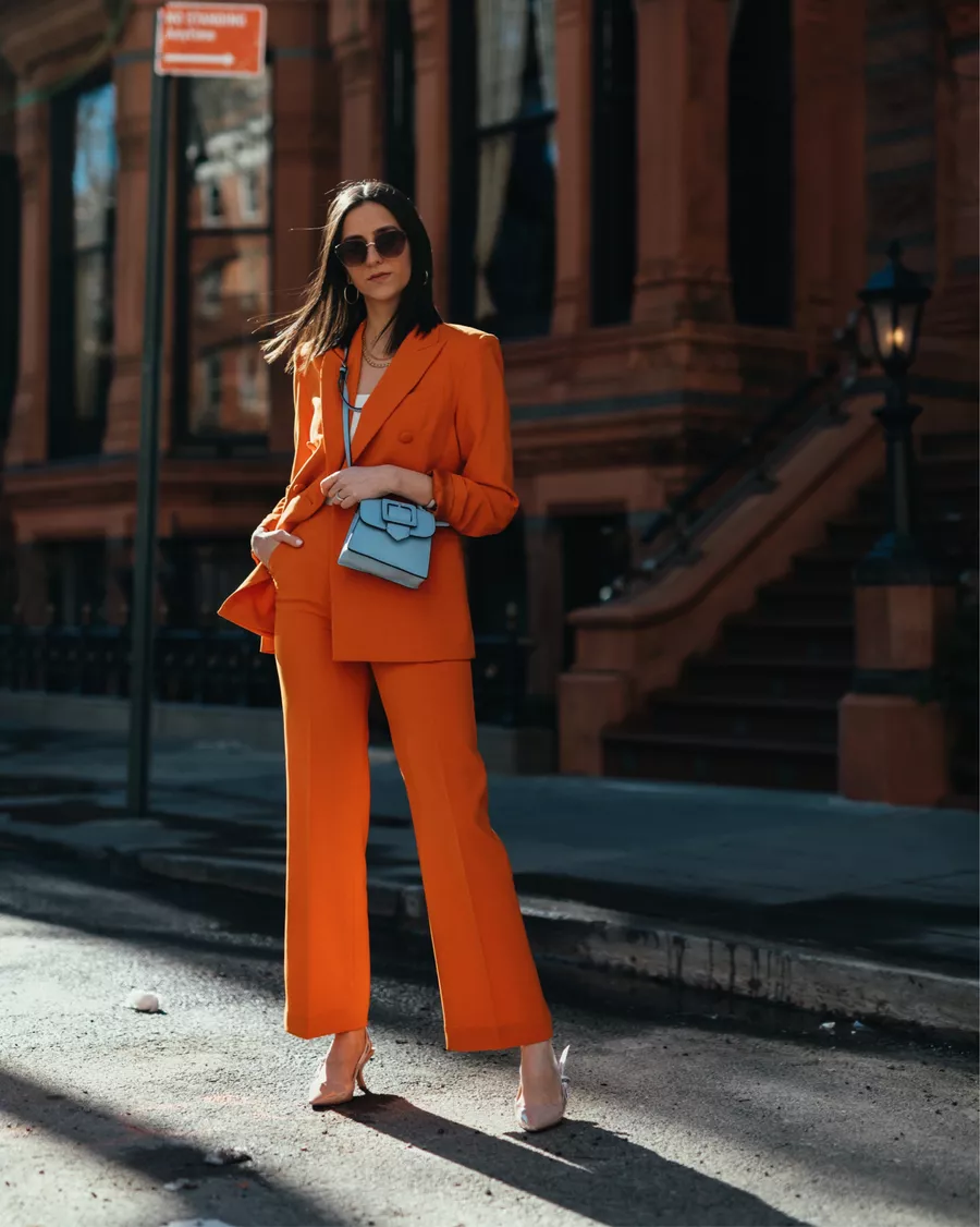 orange-blazer-outfits-5