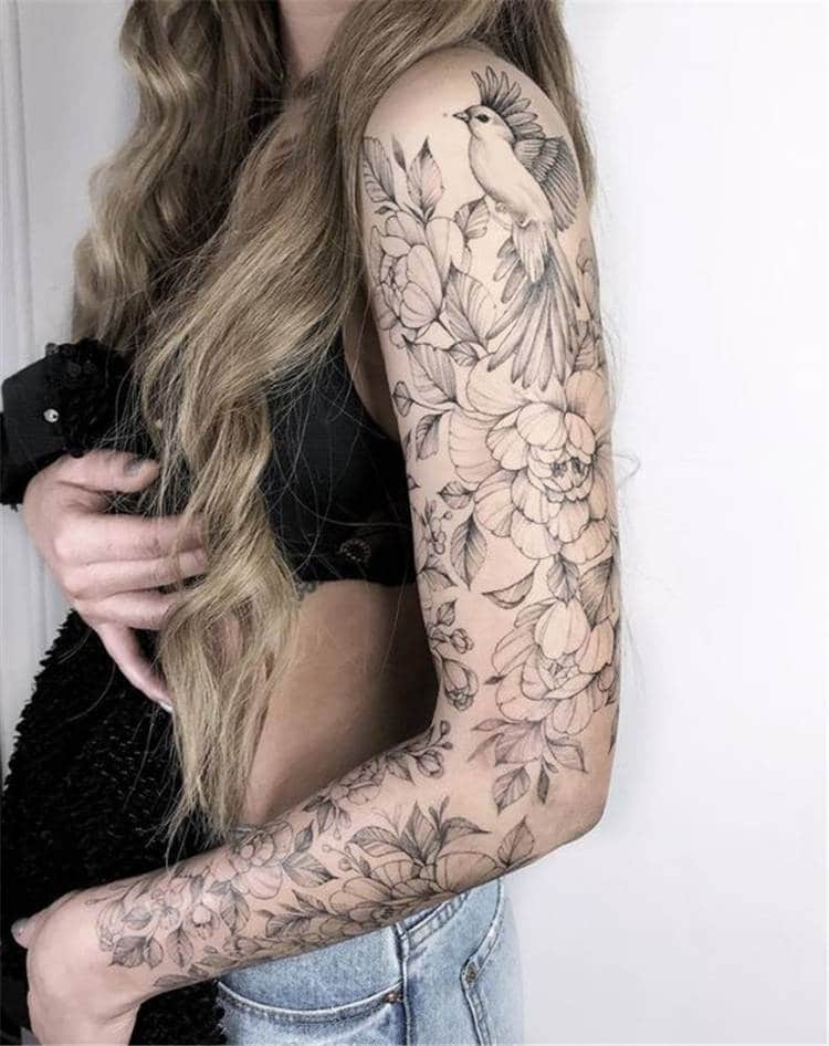 20 Beautiful Sleeve Tattoo Ideas For Women (Trending)
