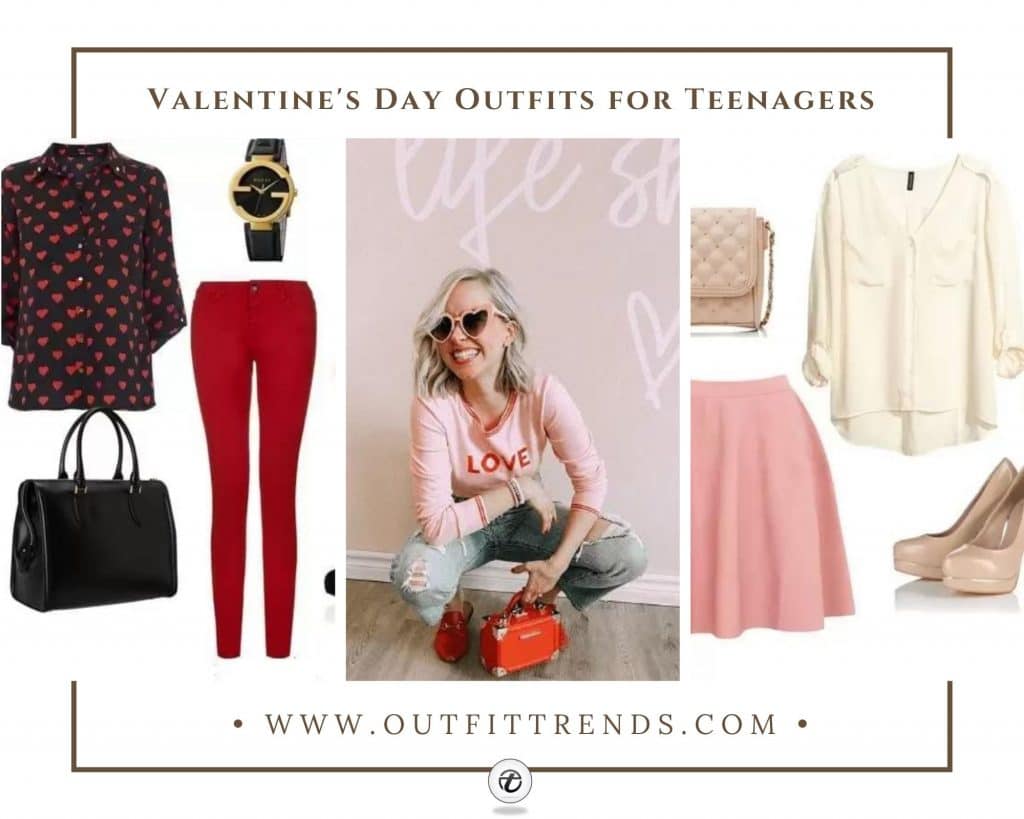 2022 Cute Valentine's Day Outfits For Teen Girls - 28 Ideas's day outfits for teen girls