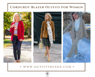 20 Corduroy Blazer Outfits For Women And How To Wear In 2022