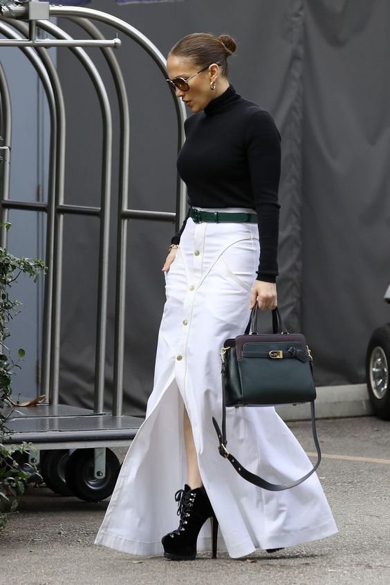 Sonia Pleated Maxi Skirt - Light Grey – Jolie Moi Retail