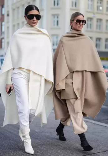 poncho outfits