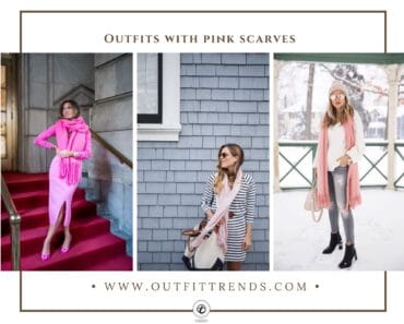 How To Style Pink Scarves 13 Outfit Ideas To Try