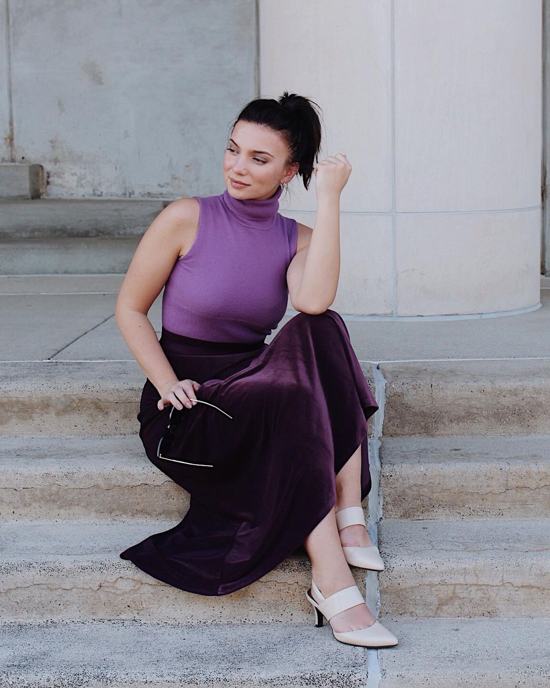 Purple skirt outfits (29)