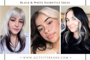 15 Black and White Hairstyle Ideas 2023
