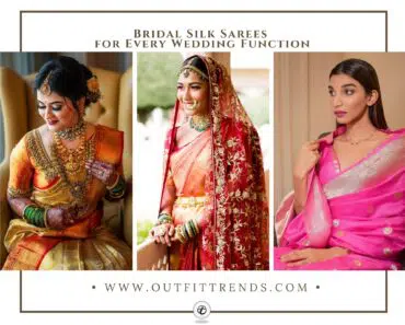 14 Latest Bridal Silk Saree Designs and Styling Tips