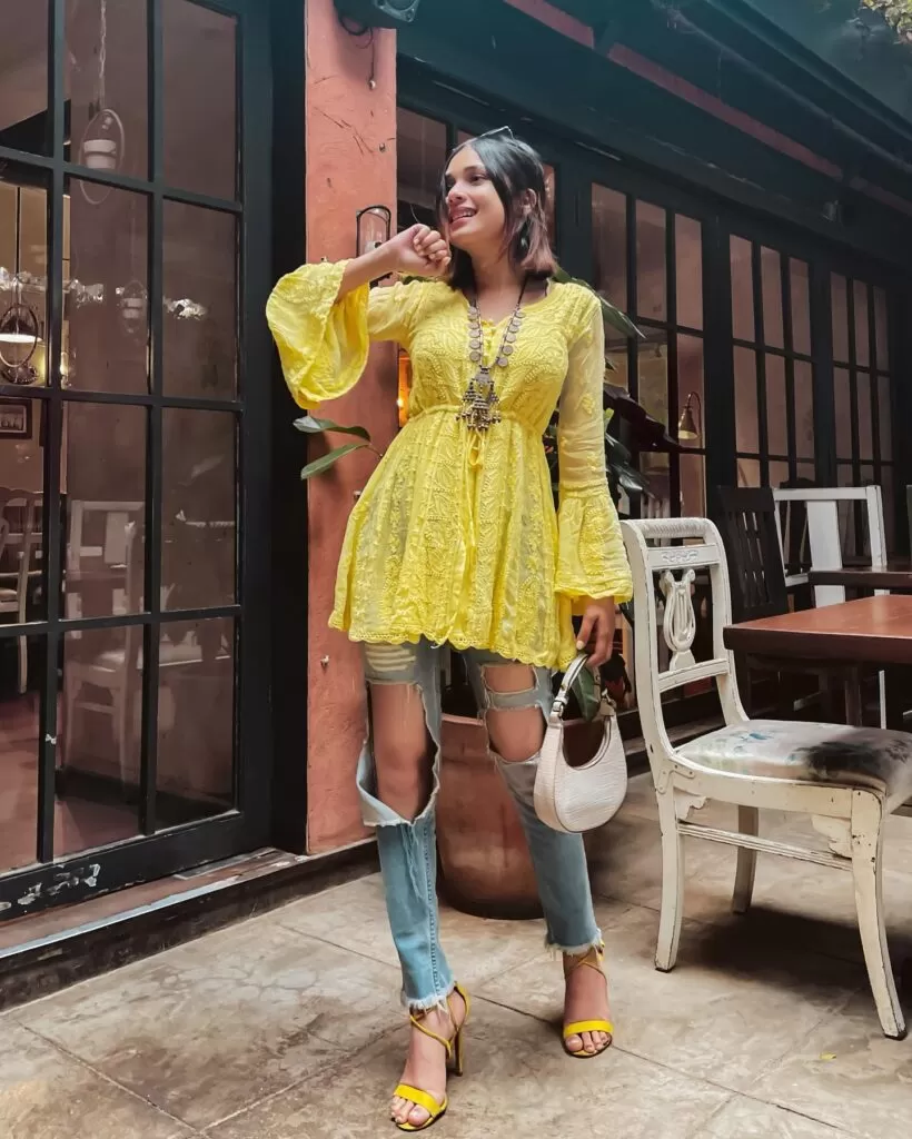 kurti with jeans