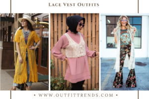 How To Wear Lace Vest ? 23 Outfit Ideas With Lace Vests To Try