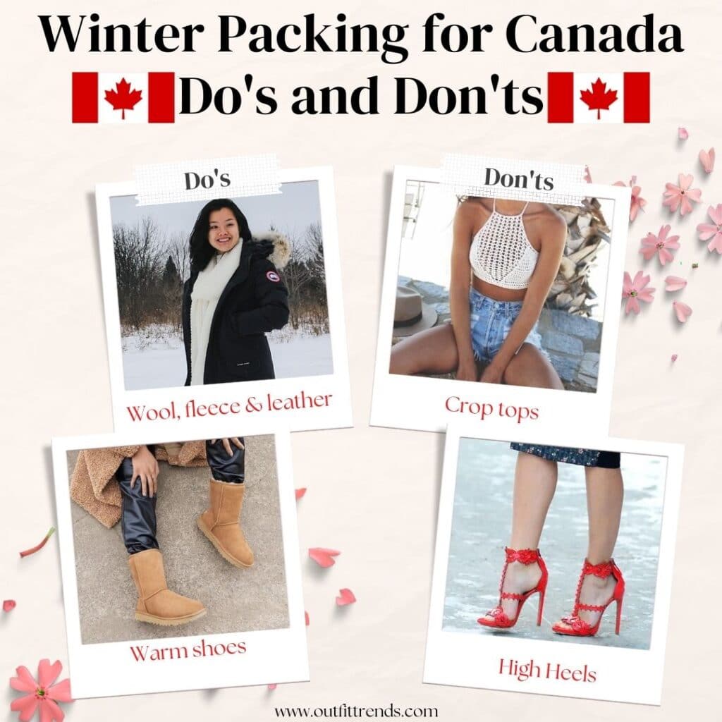 What to wear in Canada in Winters?21 Outfits & Packing List