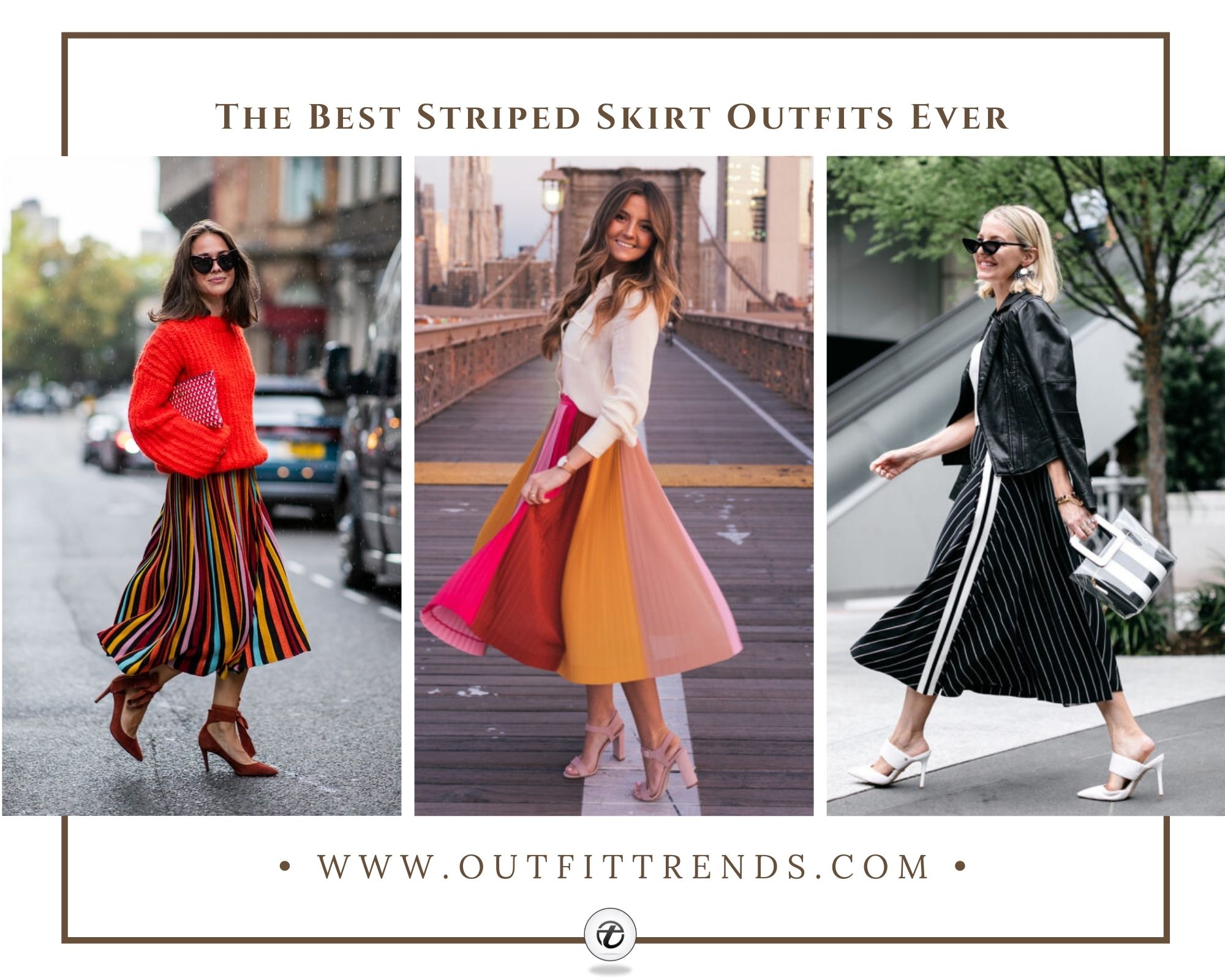 17 Best Striped Skirt Outfits You Need To Try In 2022