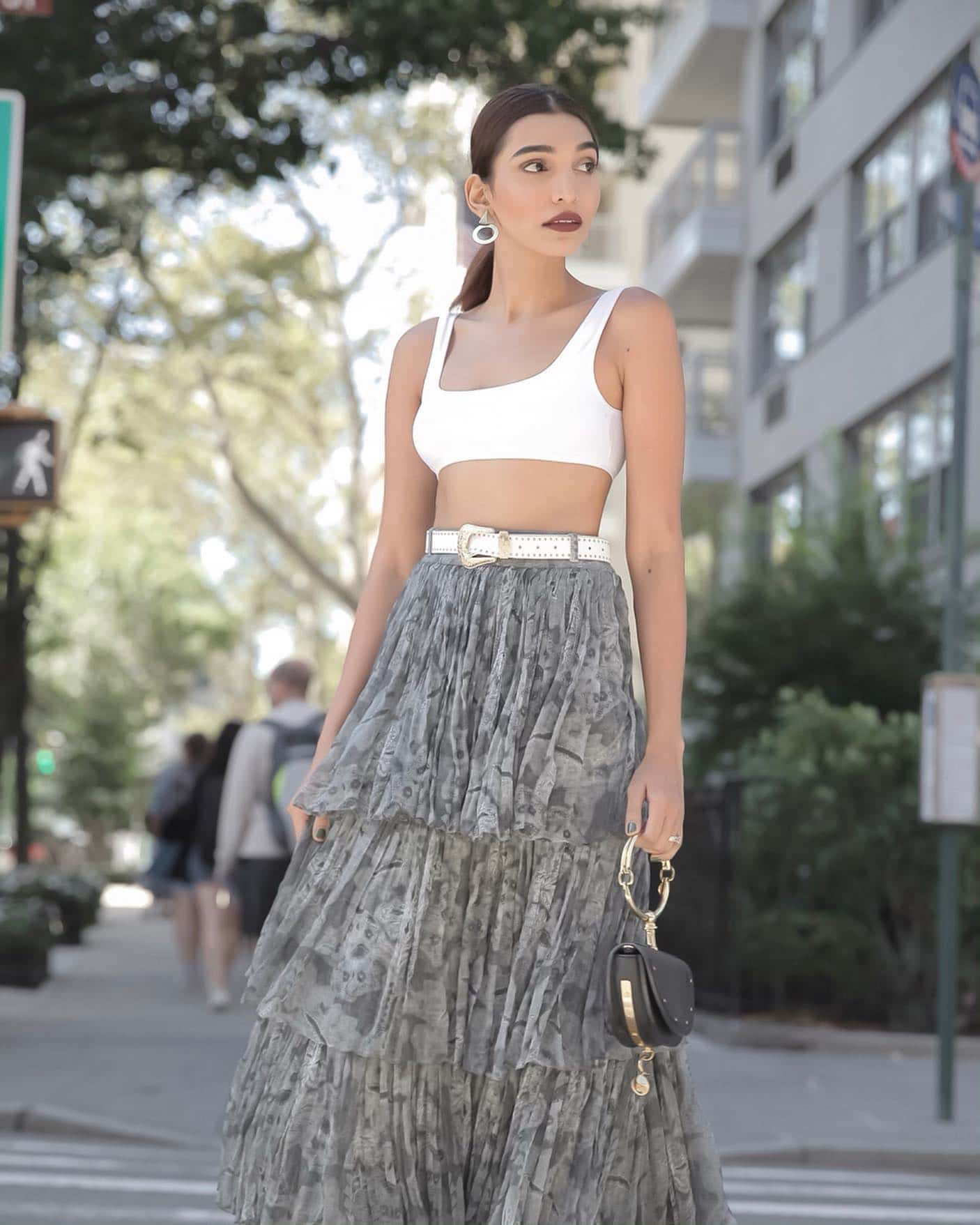 Pair It With A Skirt When You Need A Summer Elegant Look