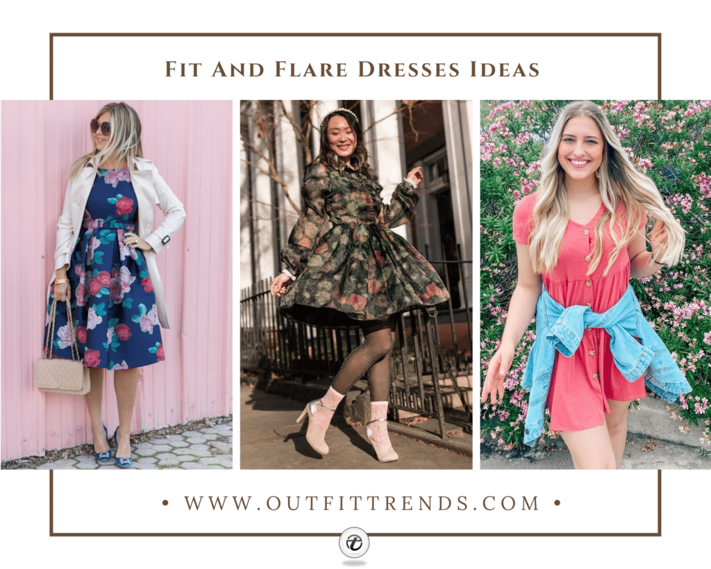 How to style fit and flare dresses