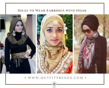 16 Stylish Ideas on How to Wear Earrings With Hijab