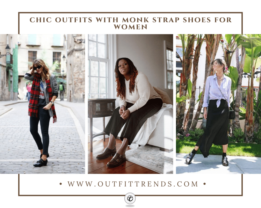 Outfits with Monk Strap Shoes for Women