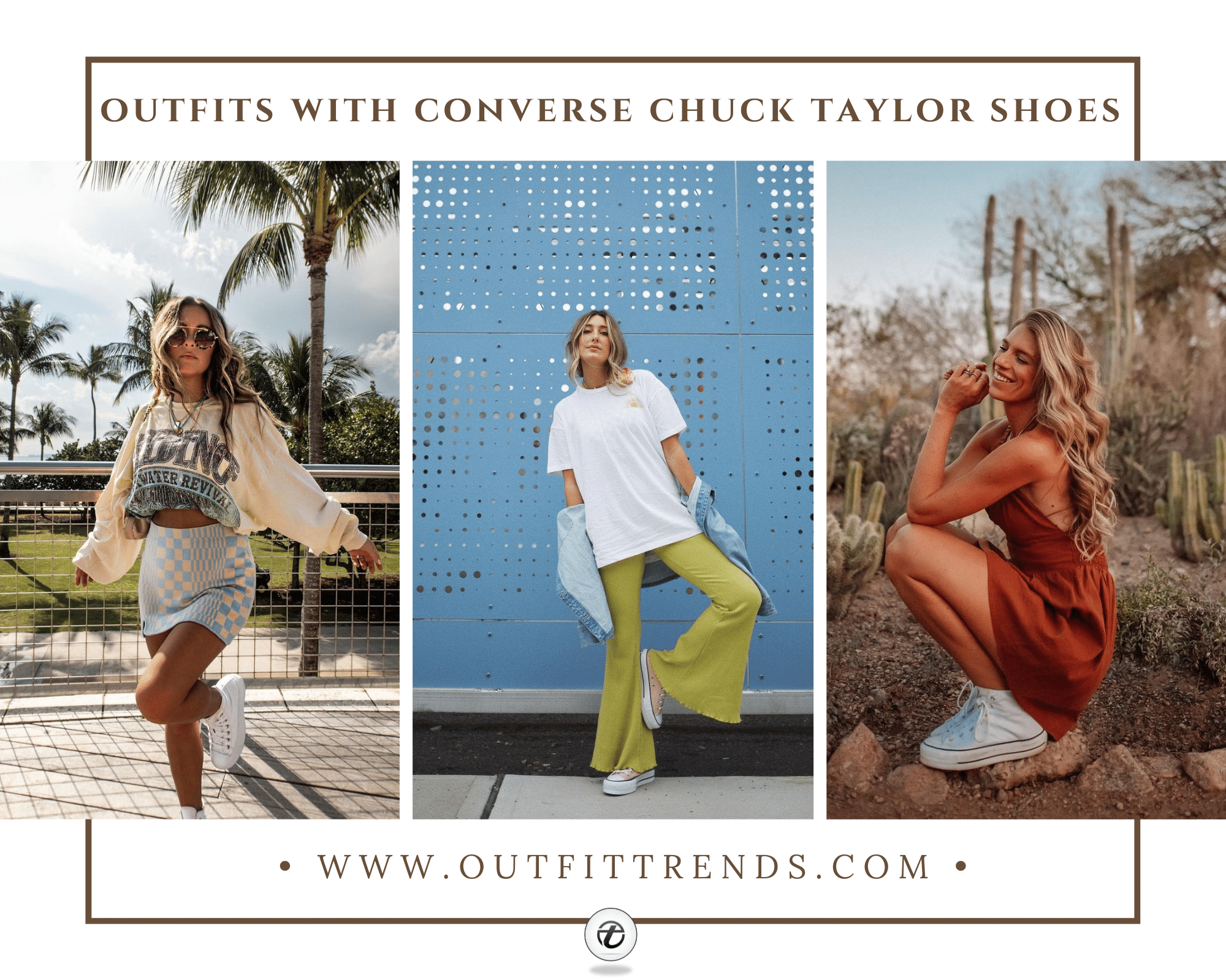 25 Cute Outfits To Wear With Converse Chuck Taylor Shoes