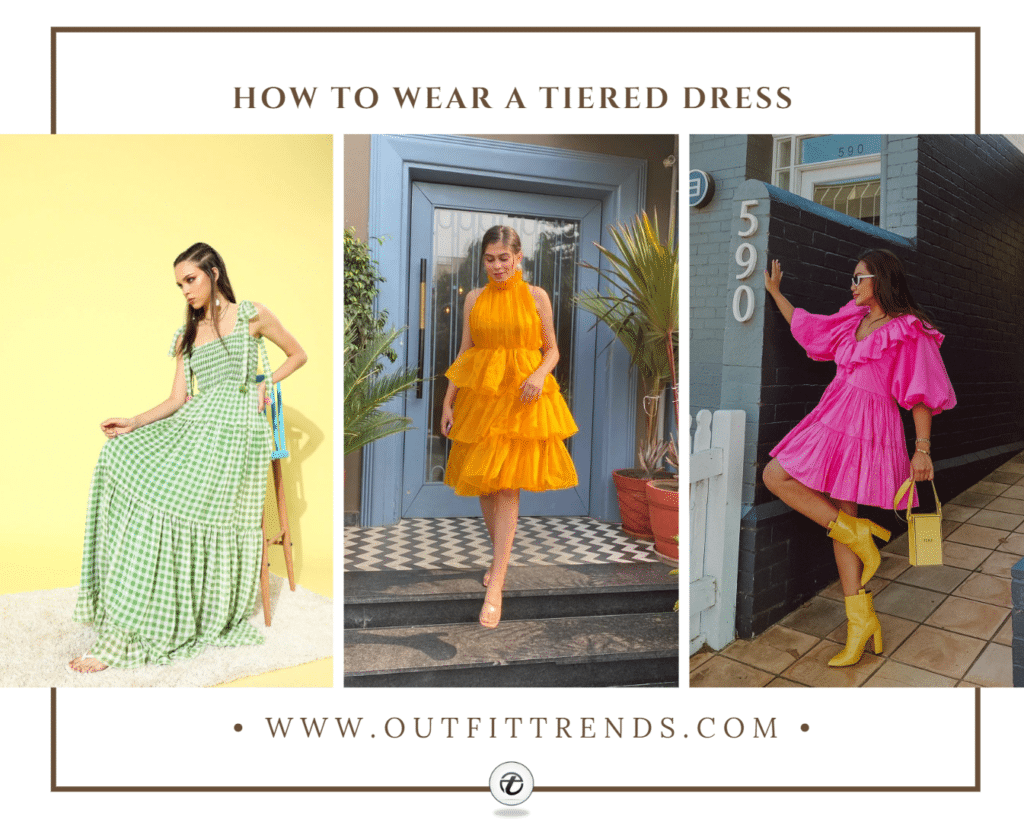 How to Wear a Tiered Dress
