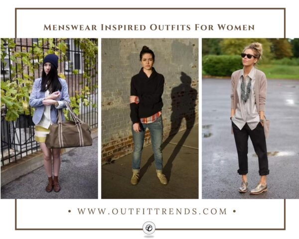 Menswear for Women - 20 Best Menswear Inspired Outfits Ideas