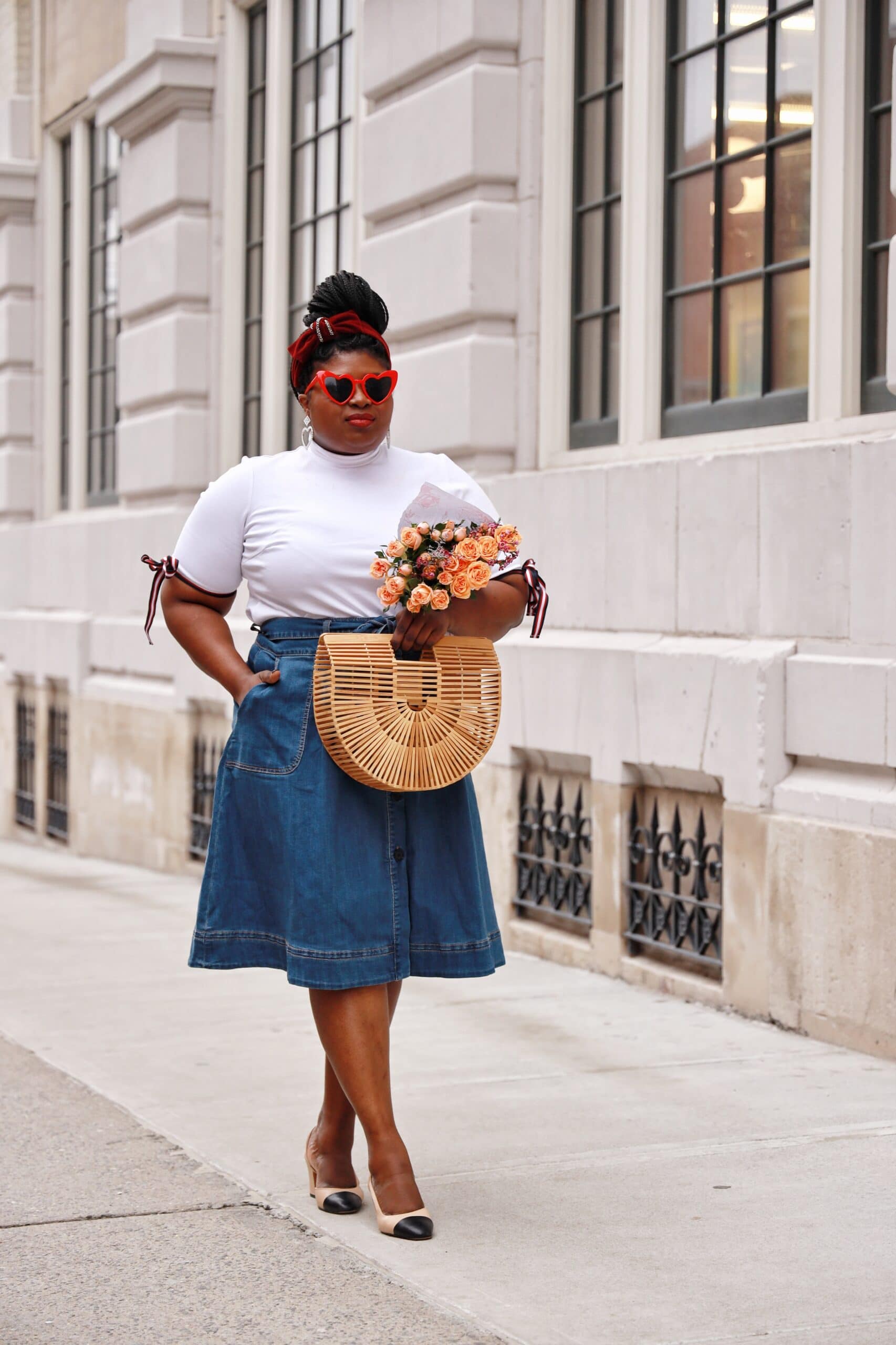 The best denim skirts for curvy figures